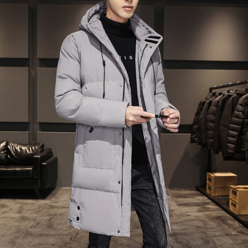 Men's Winter Mid-Length Cotton Coats