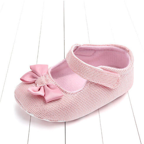 Princess baby bow shoes