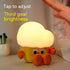 Bedroom Sleeping Popcorn Pat Small Night Lamp