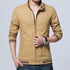 Men Washed Pure Cotton Brand-Clothing Jackets