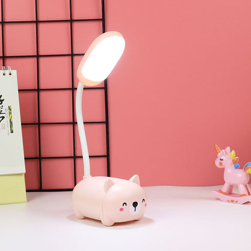 Girl heart led table lamp