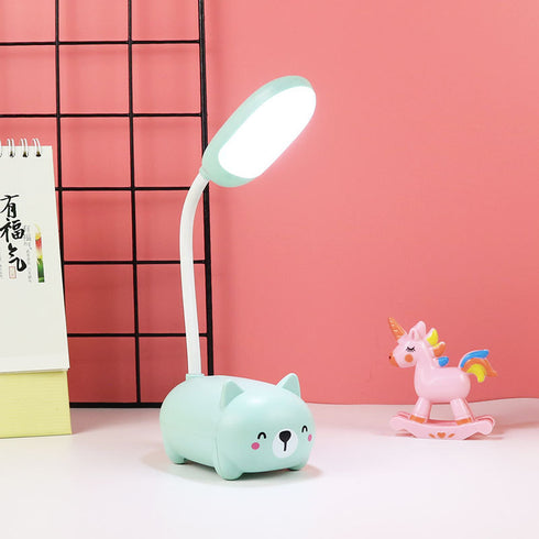 Girl heart led table lamp