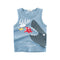 Kids Sleeveless Sling Cartoon Baby Top