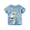 Children's short-sleeved cartoon printed t-shirts