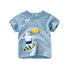 Children's short-sleeved cartoon printed t-shirts