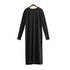 Women's Casual Wear Black Long Dresses
