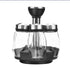 Easy To Rotate Seasoning Glass Jar Set