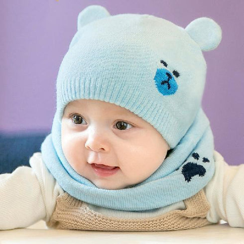 Wool Warm Baby Cap