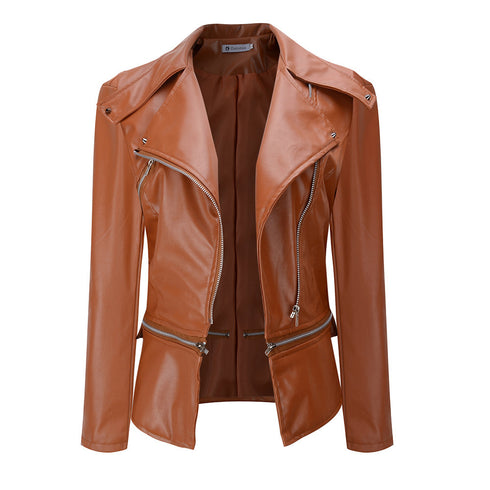 Ladies Long Sleeve Motorcycle leather