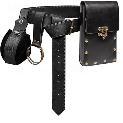 Steampunk Role Play Bag Belt