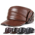 Men's Thick Warm Leather Cap