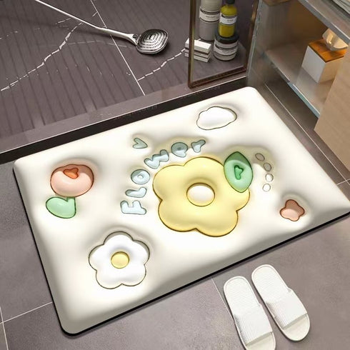 Bathroom Diatom Mud Floor Mat