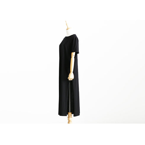 Women's Casual Wear Black Long Dresses