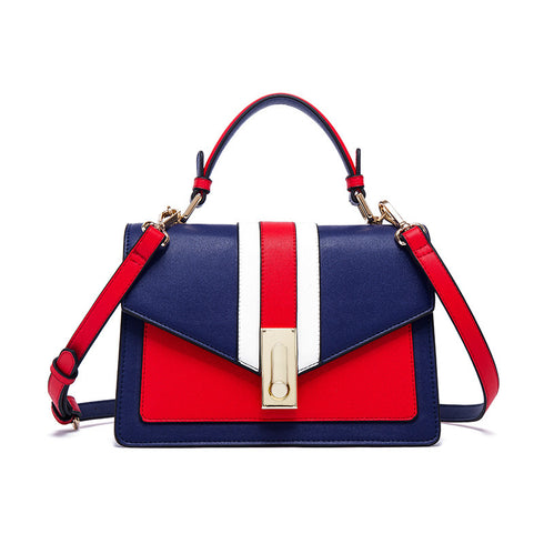 Color-Block ladies handbags