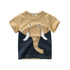 Toddler's Cool Lion Printed T-shirts