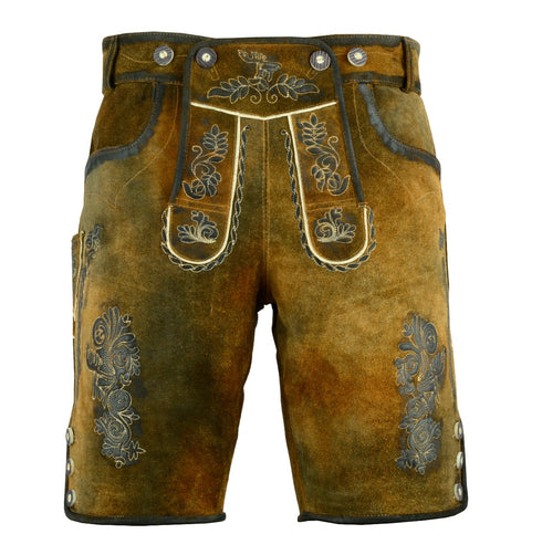 Bavarian Lederhosen Shorts Antique DG-1012-CF