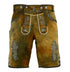 Bavarian Lederhosen Shorts Antique DG-1012-CF