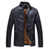 Fleece Warm Leather Jacket