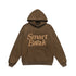 Flocking Embroidery Letters Plus Velvet Thickened Hoodie