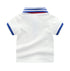 Children's Lapel Polo Sleeves Shirt