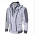 Men Fashion Multi Layer Collared Jacket