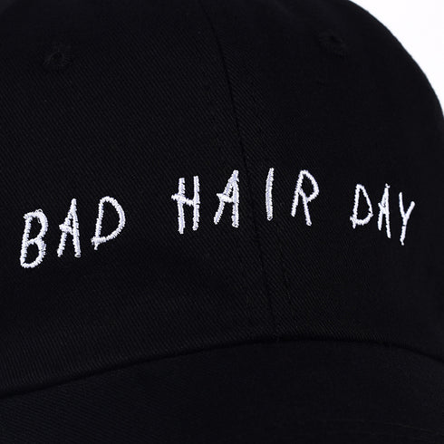 Embroidered baseball Bad Hair Day cap