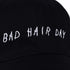 Embroidered baseball Bad Hair Day cap