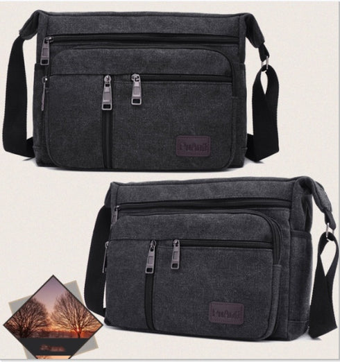 Diagonal Laptop backpack