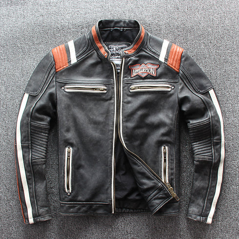 American Motor Leather Jacket