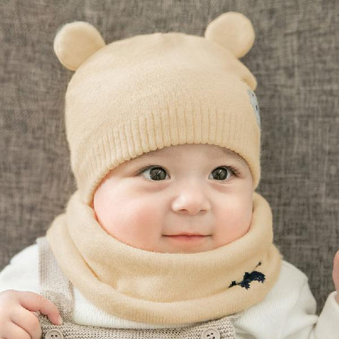 Wool Warm Baby Cap