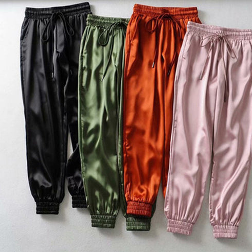 Women's Pocket Pants Sportwear Trousers
