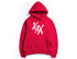 Triple Cross Plush Hooded sweater
