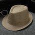 Solid color small Jazz hat