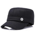 Flat top men's cap