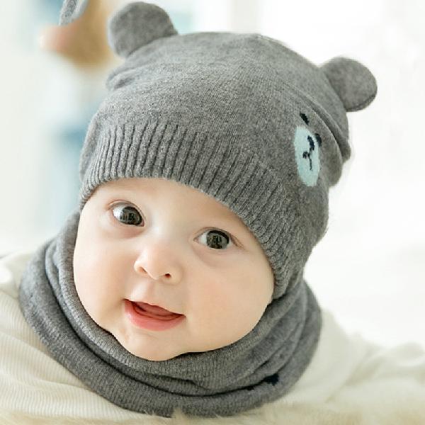 Wool Warm Baby Cap