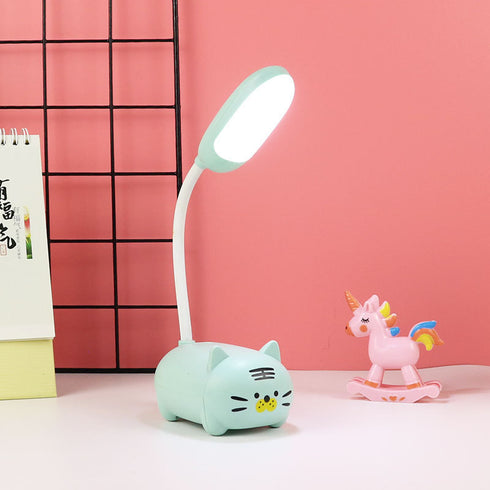 Girl heart led table lamp