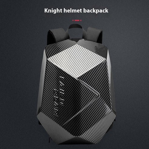 Motorcycle Knight Hard Shell Backpack