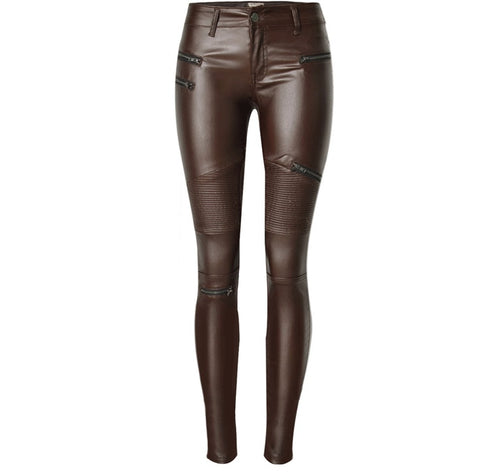Skin Fit Leather pants