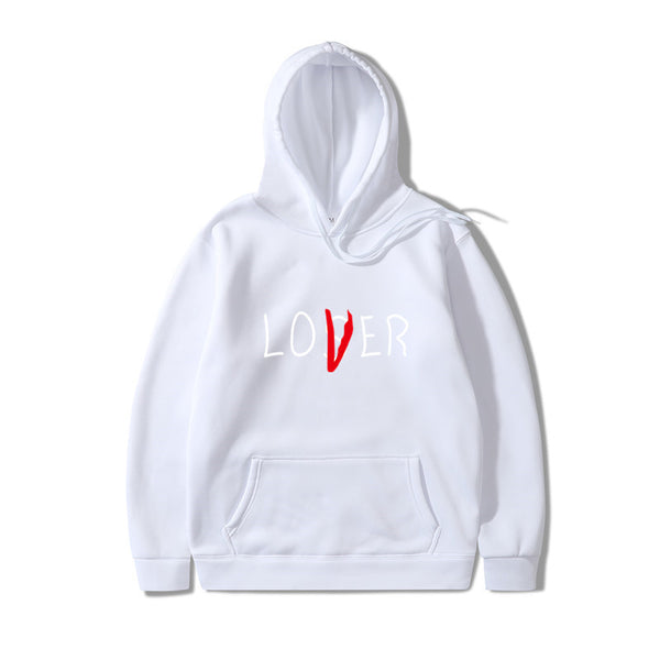 Lover Printed Men Hoodie