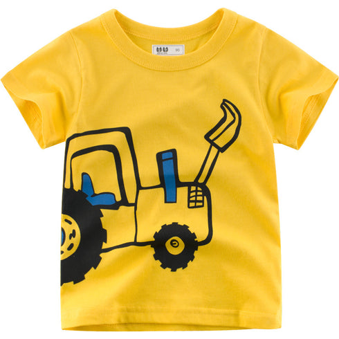 Children's Yellow Truck T-shirt