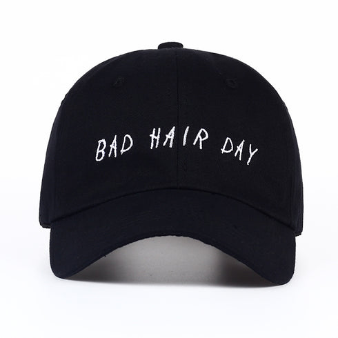Embroidered baseball Bad Hair Day cap
