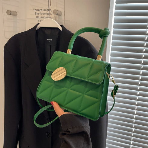 French Minority Design Rhombus Small Handbags