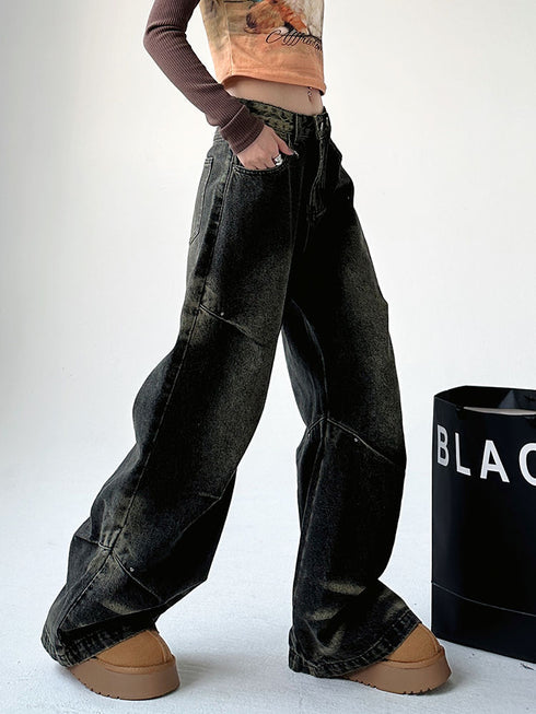 Women's Wide Leg High Waist Trousers