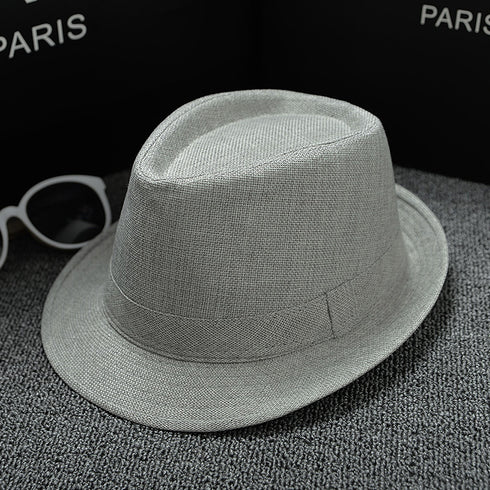 Solid color small Jazz hat