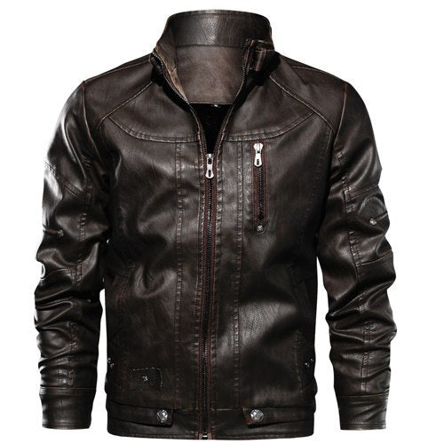 Ordinary Shaded Leather jacket