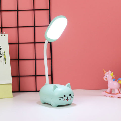 Girl heart led table lamp