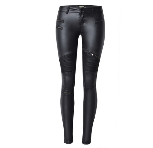 Skin Fit Leather pants