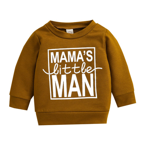 Newborn Mama's baby boy Full sleeve Top