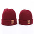 Solid Color Thermal Baby Knitted Cap