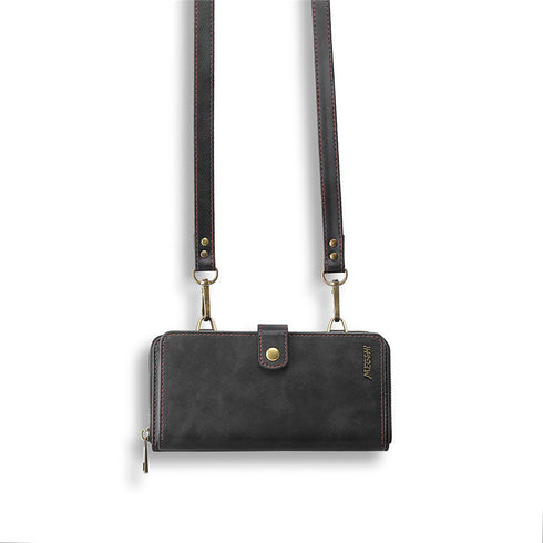 Strong Adsorption Leather Flip Phone Cases